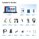 Dasaita Android13 Car Stereo for Toyota Highlander 2015-2019 Wireless Carplay & Android Auto Car Radio | Qualcomm 665 | 10.2" QLED Screen | Wifi+4G LTE | 6G/8G+64G/256G | DTS|GPS Navigation Head Unit | Optical Output