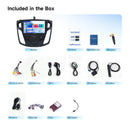 Dasaita Android13 Car Stereo for Ford Focus 2012-2018 Wireless Carplay & Android Auto Car Radio | Qualcomm 665 | 9" QLED Screen | Wifi+4G LTE | 6G+64G | DTS|GPS Navigation Head Unit | Optical Output