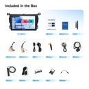 Dasaita Android13 Car Stereo for Toyota RAV4 2013-2018 LHD Wireless Carplay & Android Auto Car Radio | Qualcomm 665 | 9" QLED Screen | Wifi+4G LTE | 6G+64G | DTS|GPS Navigation Head Unit | Optical Output