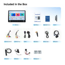 Dasaita Android13 Car Stereo for Universal 2 Din 11.6" Wireless Carplay & Android Auto Car Radio | Qualcomm 665 |2K QLED Screen| Wifi+4G LTE|6G+64G|DTS|GPS Navigation Head Unit|Optical Output