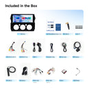 Dasaita Android13 Car Stereo for Toyota FJ Cruiser 2007-2020 Black Wireless Carplay & Android Auto Car Radio | Qualcomm 665 | 12.3" 2K QLED Screen | Wifi+4G LTE | 6G+64G | DTS|GPS Navigation Head Unit | Optical Output