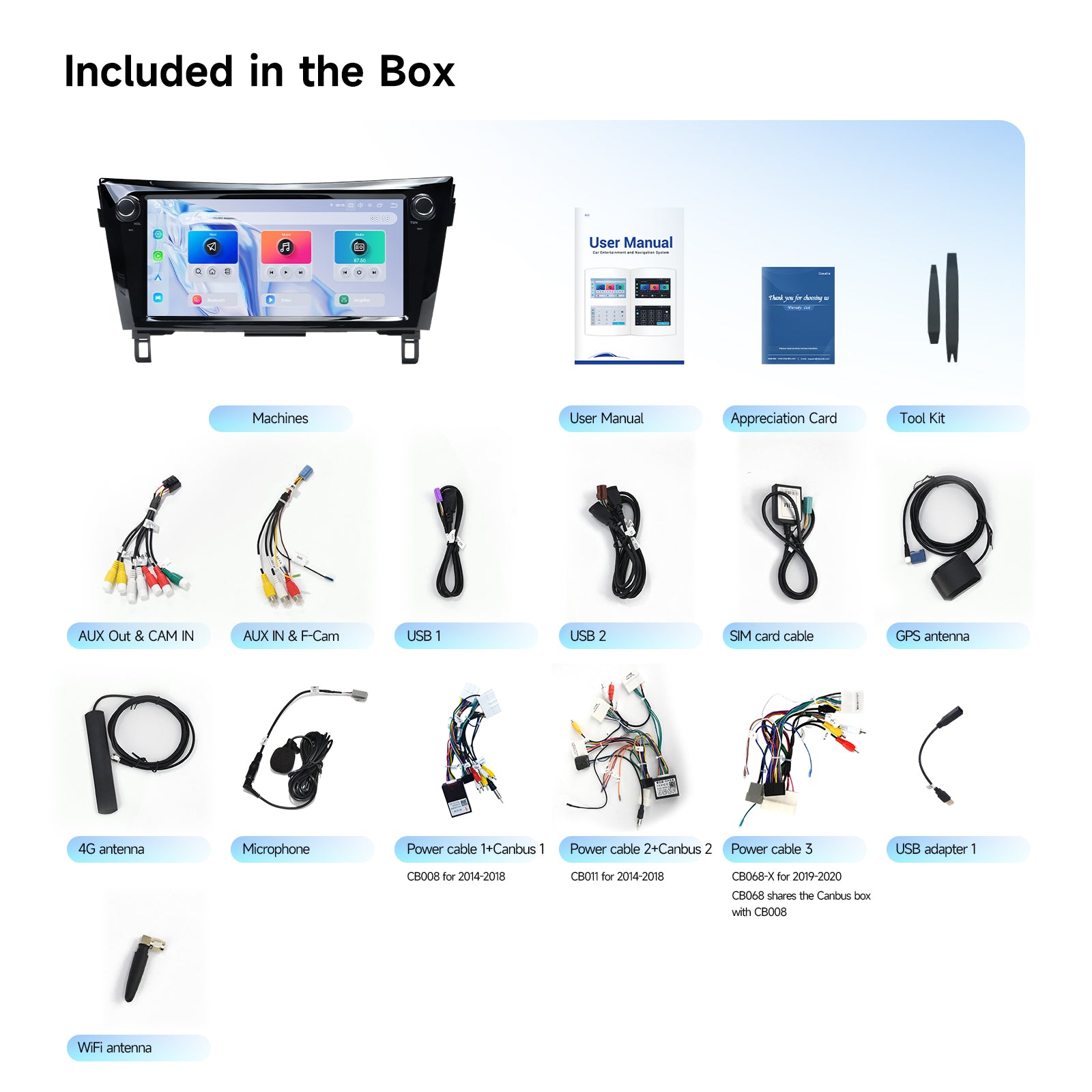 Dasaita Android 13 for Nissan Qashqai X-Trail Rogue Car Stereo | 10.33" QLED | Physical Rotary Knob | Wireless CarPlay & Android Auto | GPS Navigation | 2014-2020