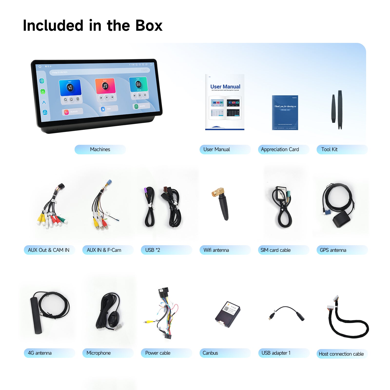 Dasaita Android 13 Car Stereo for Ford Maverick 2021-2023 Plug & Play Head Unit with 12.3” 2K QLED Screen, Wireless CarPlay & Android Auto, Qualcomm 665, WiFi + 4G LTE, 8GB RAM 256GB ROM, DTS Audio, Optical Output, GPS Navigation