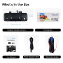 Dasaita Tailgate Handle Reverse Camera, Fit for Toyota Tundra 2007-2013 OEM Replacement, AHD 1080P Rear View Camera Backup Camera with Wiring Harness, 170° Wide Angle, IP68 Waterproof