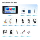 Dasaita Android 13 Car Stereo for Mitsubishi Universal Lancer ASX Outlander Pajero| Wireless CarPlay & Android Auto | 7" QLED Screen with Knob | Plug & Play | OEM Function Retention