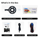 Dasaita Backup Camera for Jeep Wrangler 2007-2018 Spare Tire Mount, Rear View Aftermarket Camera for JK JKU Rubicon Sahara Sport Unlimited w/Wiring Harness, 170°Wide Angle, IP68 Waterproof, Guidelines