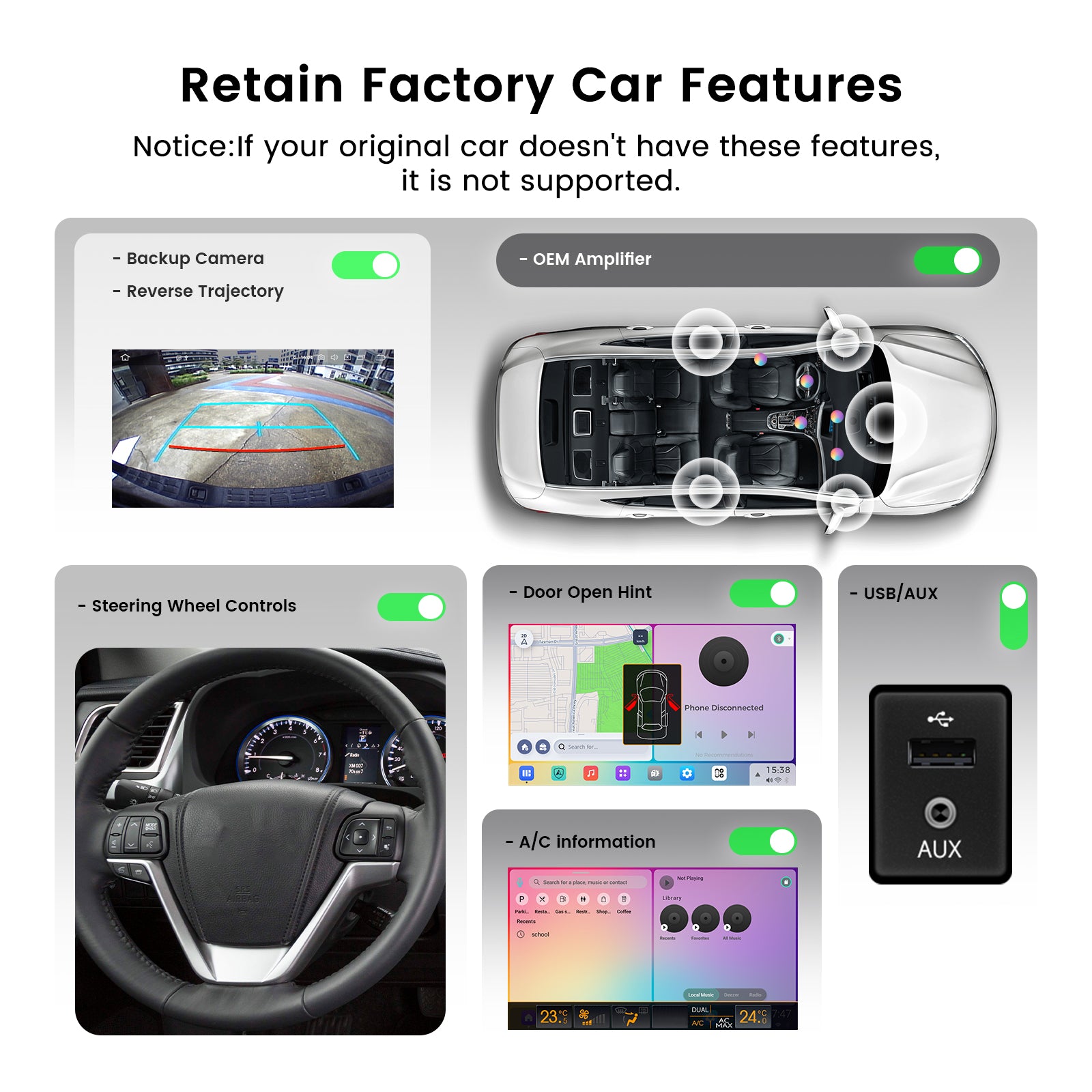 Dasaita Vivid13 Car Stereo for Toyota Highlander 2015-2019 Wireless Carplay & Android Auto Car Radio | Qualcomm 665 | 10.2" QLED Screen | Wifi+4G LTE | 8G+256G | DTS|GPS Navigation Head Unit | Optical Output