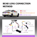 Dasaita Backup/Front View Camera 170° Super Wide Angle and Fisheye Correction 1080P Clear Night Vision Rear View Camera IP68K Waterproof Universal Reverse Camera for Car,SUV,Truck Pickup,Camper,Van AHD Camera