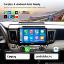 Dasaita Android13 Car Stereo for Toyota RAV4 2013-2018 LHD Wireless Carplay & Android Auto Car Radio | Qualcomm 665 | 9" QLED Screen | Wifi+4G LTE | 6G+64G | DTS|GPS Navigation Head Unit | Optical Output