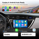 Dasaita Android13 Car Stereo for Toyota Auris 2013–2014 | 10.2" QLED Touchscreen | Wireless CarPlay & Android Auto | Plug & Play GPS Navigation | DAB+ Digital Radio | 6GB/8GB RAM + 64GB/256GB | DTS Premium Sound | 4G LTE & WiFi