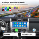 Dasaita Android13 Car Stereo for Toyota FJ Cruiser 2007-2020 Silver Wireless Carplay & Android Auto Car Radio | Qualcomm 665 | 12.3" 2K QLED Screen | Wifi+4G LTE | 6G+64G | DTS|GPS Navigation Head Unit | Optical Output