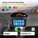 Dasaita Android13 Car Stereo for Toyota Yaris 2008-2011 Wireless Carplay & Android Auto Car Radio| Qualcomm 665 | 9" QLED Screen | Wifi+4G LTE |6G+64G|DTS|GPS Navigation Head Unit| Optical Output