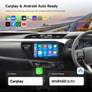Dasaita Android13 Car Stereo for Toyota Hilux 2016-2018 RHD Wireless Carplay & Android Auto Car Radio| Qualcomm 665 | 10.2" QLED Screen | Wifi+4G LTE |6G+64G|DTS|GPS Navigation Head Unit| Optical Output