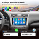 Dasaita Android 13 Car Stereo for Toyota Camry 2007–2011 – 9” QLED Touchscreen, Wireless CarPlay & Android Auto, Plug & Play Radio Upgrade with GPS, 4G LTE,DTS Audio