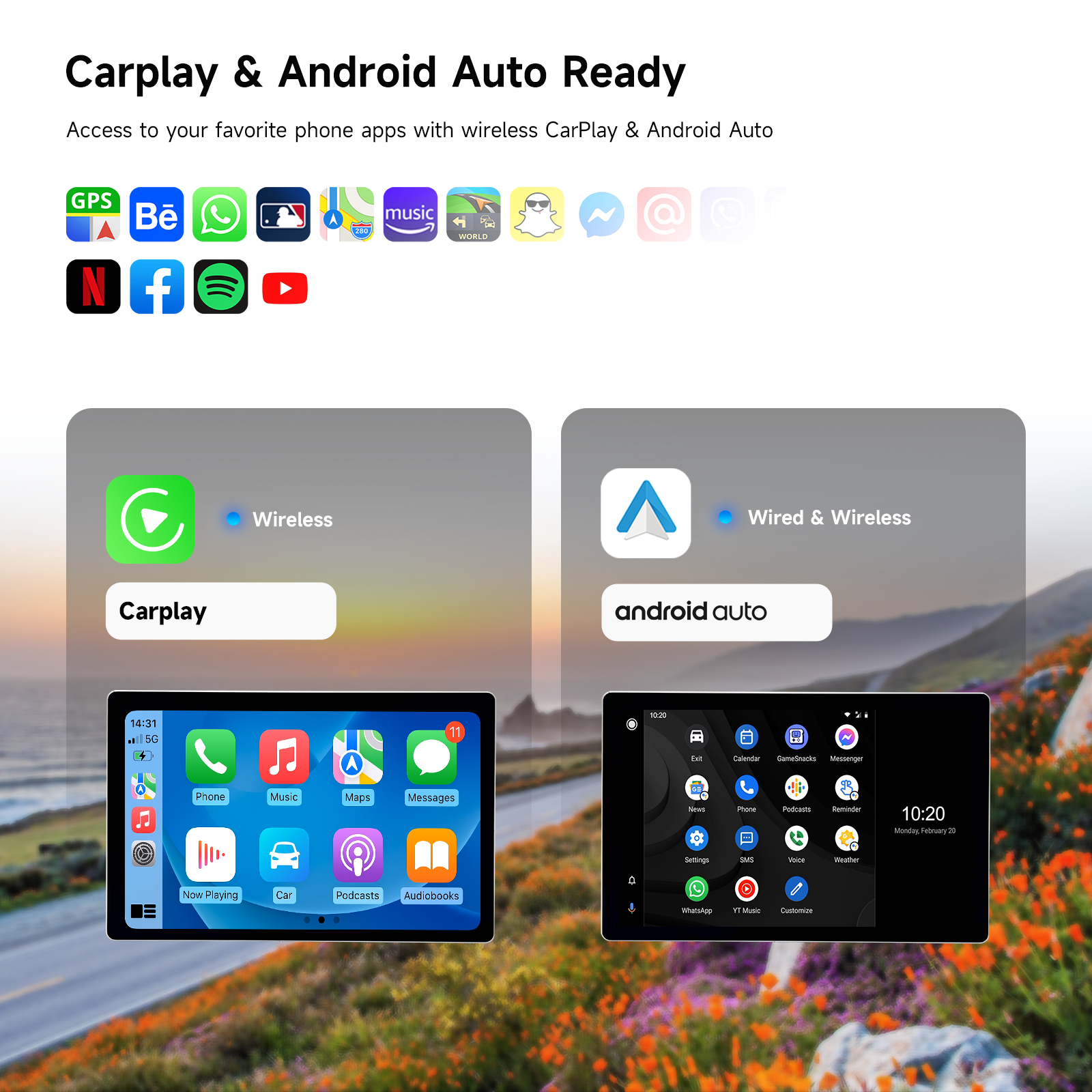 Dasaita Android13 Car Stereo for Nissan Teana Altima 2014-2018 Wireless Carplay & Android Auto Car Radio| Qualcomm 665 | 10.2" QLED Screen | Wifi+4G LTE |6G+64G|DTS|GPS Navigation Head Unit| Optical Output