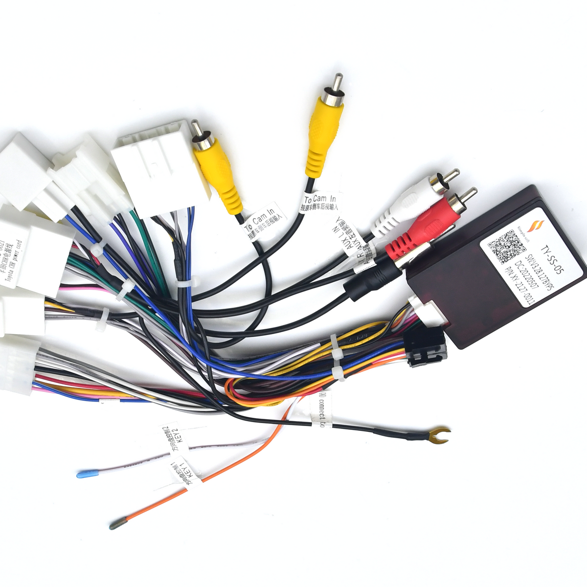 Dasaita Car Radio Installation CAN-Bus Adapter & Wire Harness for Toyo