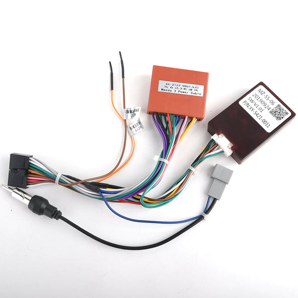 Dasaita Car Radio Installation CAN-Bus Adapter & Wire Harness for Mazda Canbus