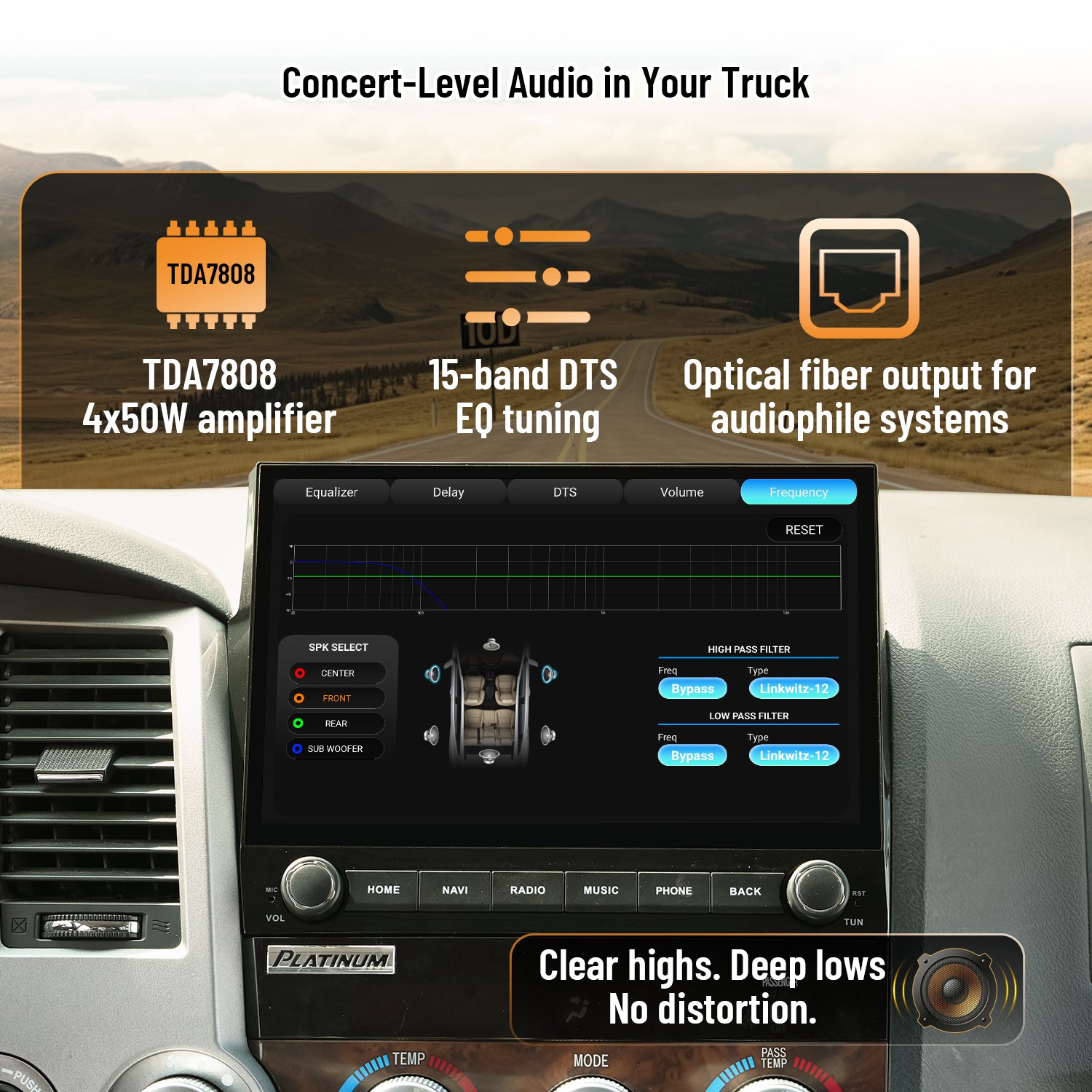 Dasaita Toyota Tundra (07-13) Android Radio | Qualcomm 665