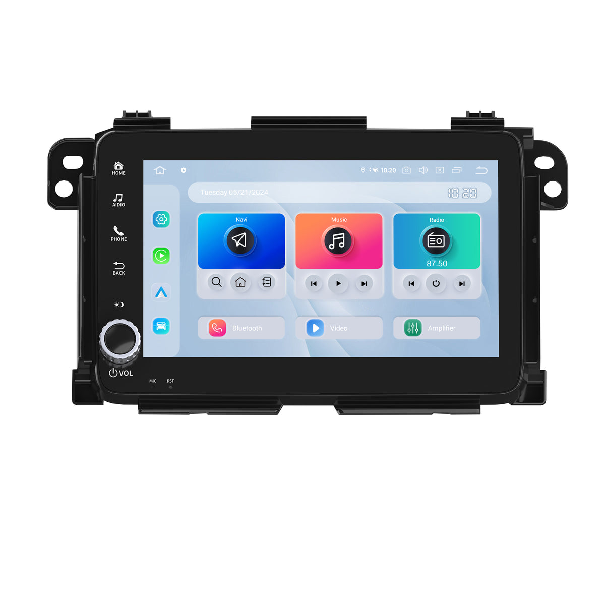 Dasaita Honda HR-V car stereo with touchscreen and physical volume knob