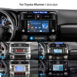 Dasaita radio fitment for Toyota 4Runner 2010-2023 factory stereo configurations
