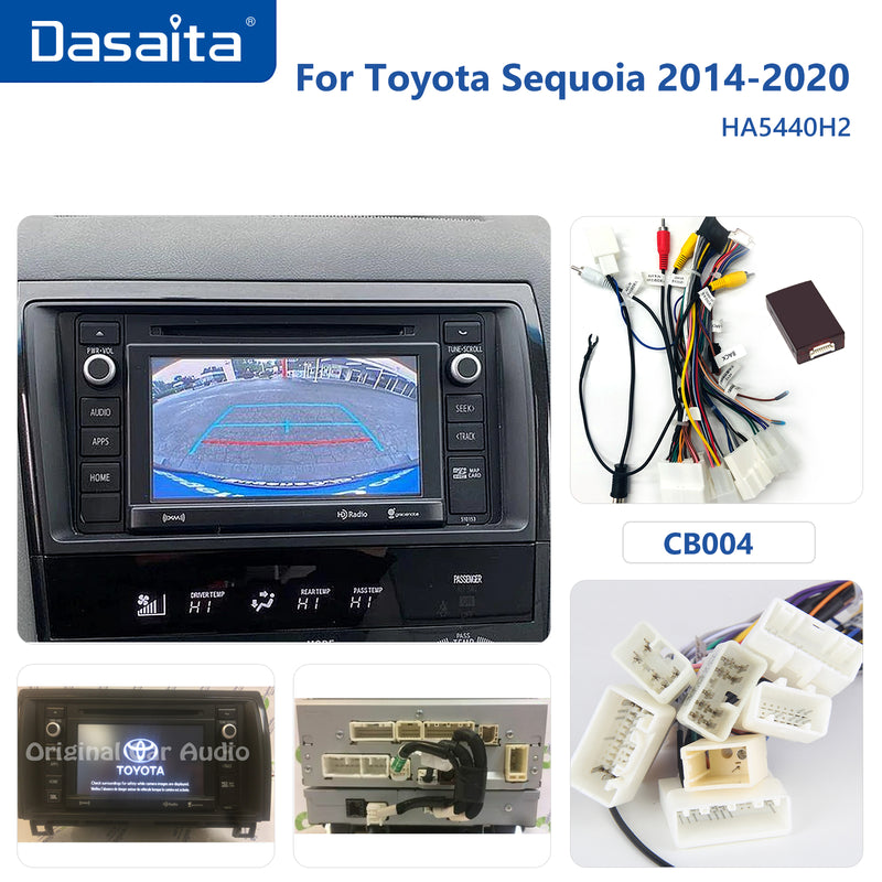 Dasaita Android13 Car Stereo for Toyota Tundra 2007-2013/Sequoia 2014-2022 LHD Wireless Carplay & Android Auto Car Radio | Qualcomm 665 | 10.2" QLED Screen | Wifi+4G LTE | 6G+64G | DTS|GPS Navigation Head Unit | Optical Output
