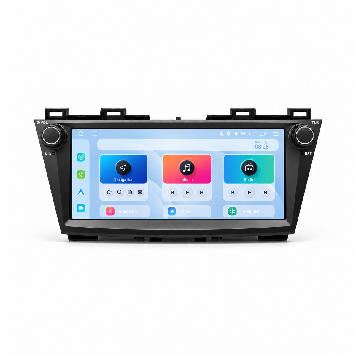 Dasaita Car Stereo for Mazda 5 2010–2013 with Touchscreen and Dual Knobs