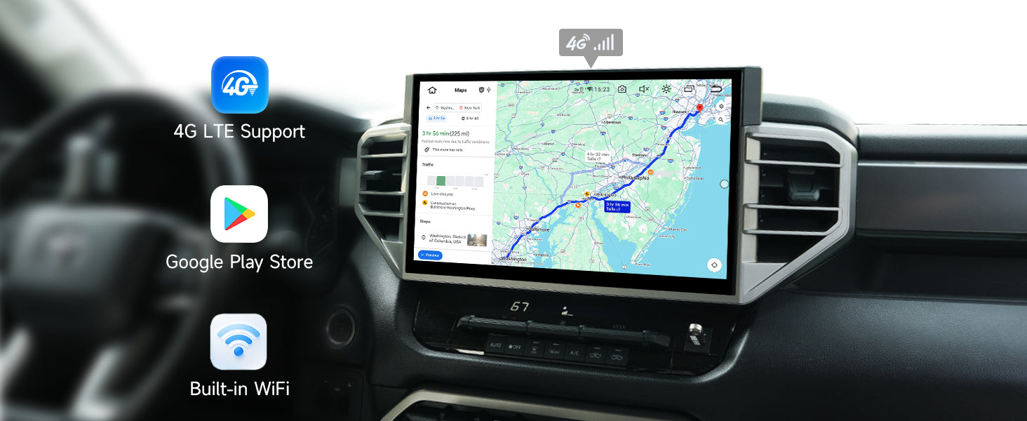 GPS + Wi-Fi + 4G LTE