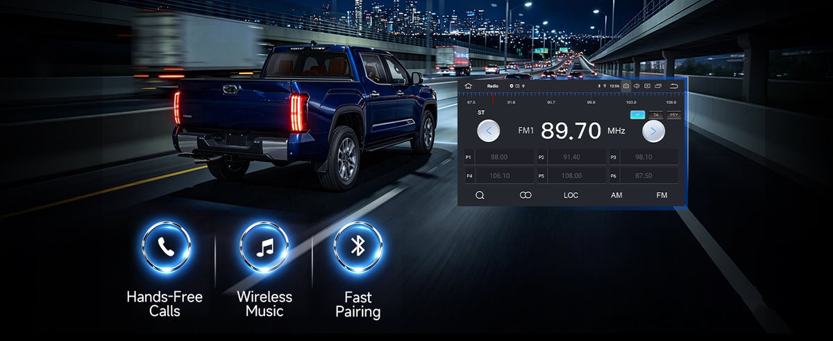 Radio, Bluetooth & Music