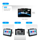 Dasaita Android 13 2013-2024 Dodge RAM 1500/2500/3500 Android Head Unit | 10.2" Touchscreen Radio with Auto/Manual AC Frame & Wireless CarPlay