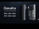 Dasaita 4" LCD Dash Cam Front 2160P Rear 1080P IMX335 Chips 170° Wide Angle Built-in WiFi GPS Car Dashboard Dual Camera Recorder HDR Night Vision DAS-X9s
