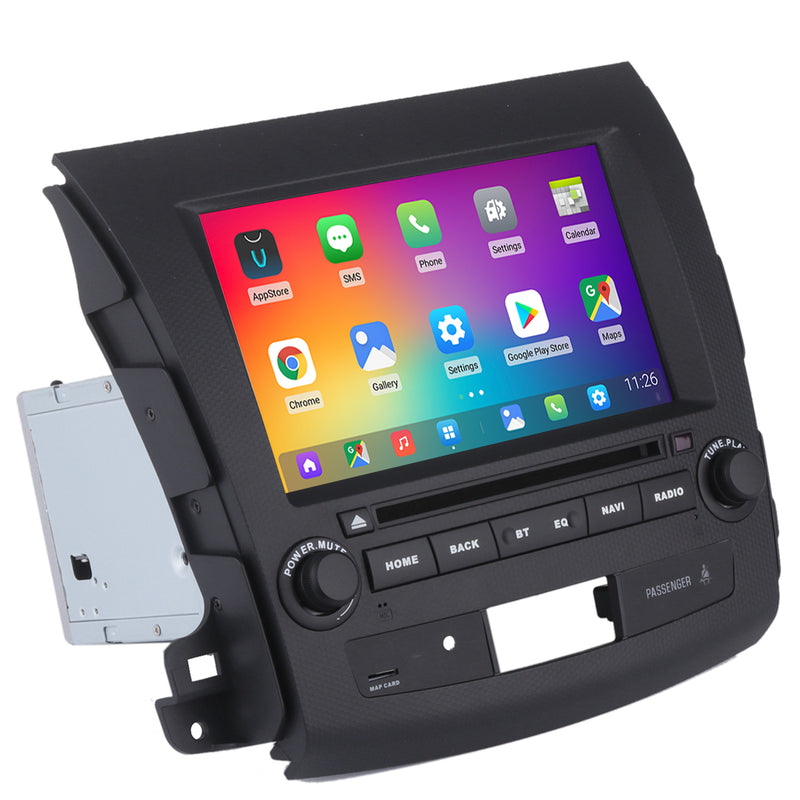 Dasaita Vivid11 For Mitsubishi Outlander 2007 2008 2009 2010 2011 2012 2013  Car Stereo Apple Carplay Android Auto Touch Screen 4G+64G DSP Radio