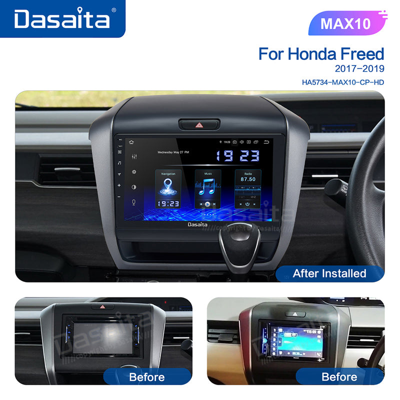 Dasaita MAX11 Honda Freed 2017 2018 2019 RHD Car Stereo 9 Inch Carplay Android Auto PX6 4G+64G Android11 1280*720 DSP AHD Radio