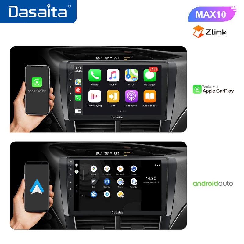 Dasaita MAX11 Subaru Forester 3 Impreza 2007 2008 2009 2010 2011 2012 Car Stereo 9 Inch Carplay Android Auto PX6 4G+64G Android11 1280*720 DSP Radio