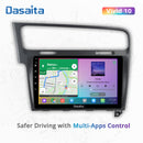 Dasaita Vivid11 VW Golf 7 2012 2013 2014 2015 2016 2017 2018 2019 LHD Car Stereo 10.2" Carplay Android Auto PX6 4G+64G Android11 1280*720 DSP Radio