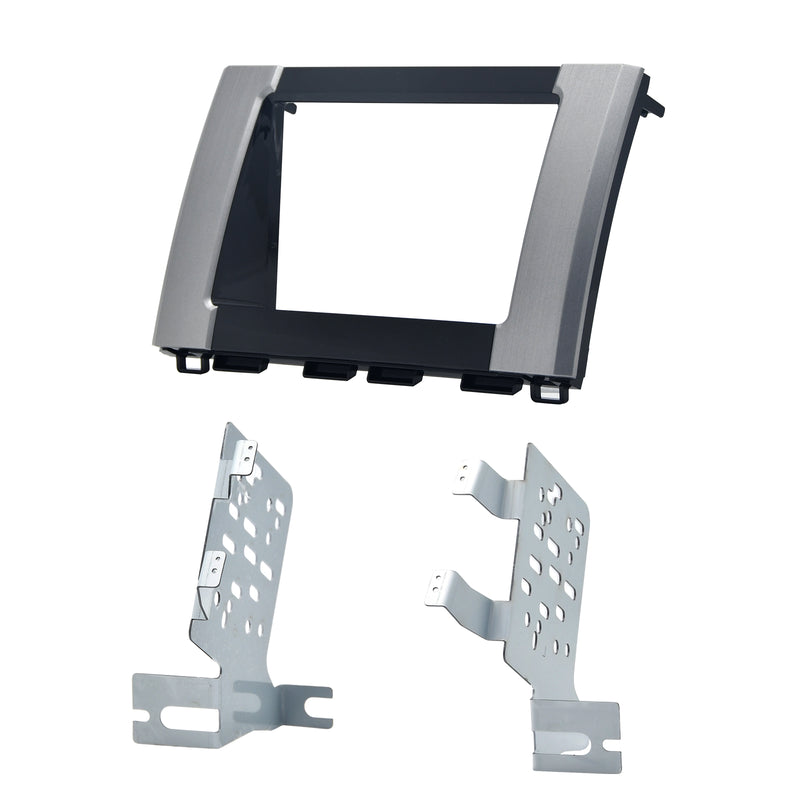 2Din Dash Kit for Toyota Tundra 2014 2015 2016 2016 2017 2018 2019 2020 2021 Metal Brakects Multi Installation Kit