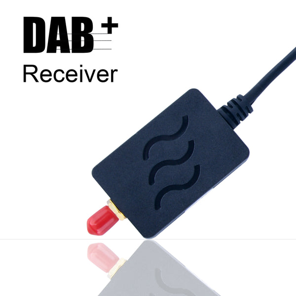 Dasaita Portable Europe USB DAB Universal Extension Antenna Signal Receiver Adapter External Car DAB Radio Antenna for Universal Android 10 / 9.0 Car Radio Accessory