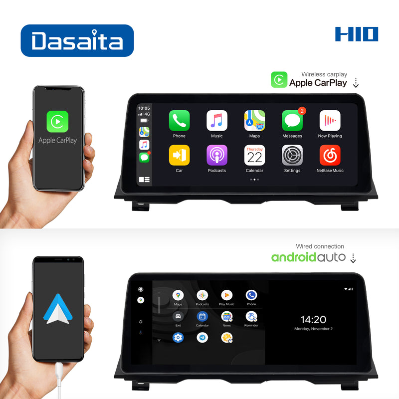 Dasaita 12.3'' for BMW 5 Series F10/F11/F18 2013 2014 2015 2016 2017 NBT Car Radio 4G/64G Amplifier HD Output Revarse Camera MSM8953 Car DVD Player