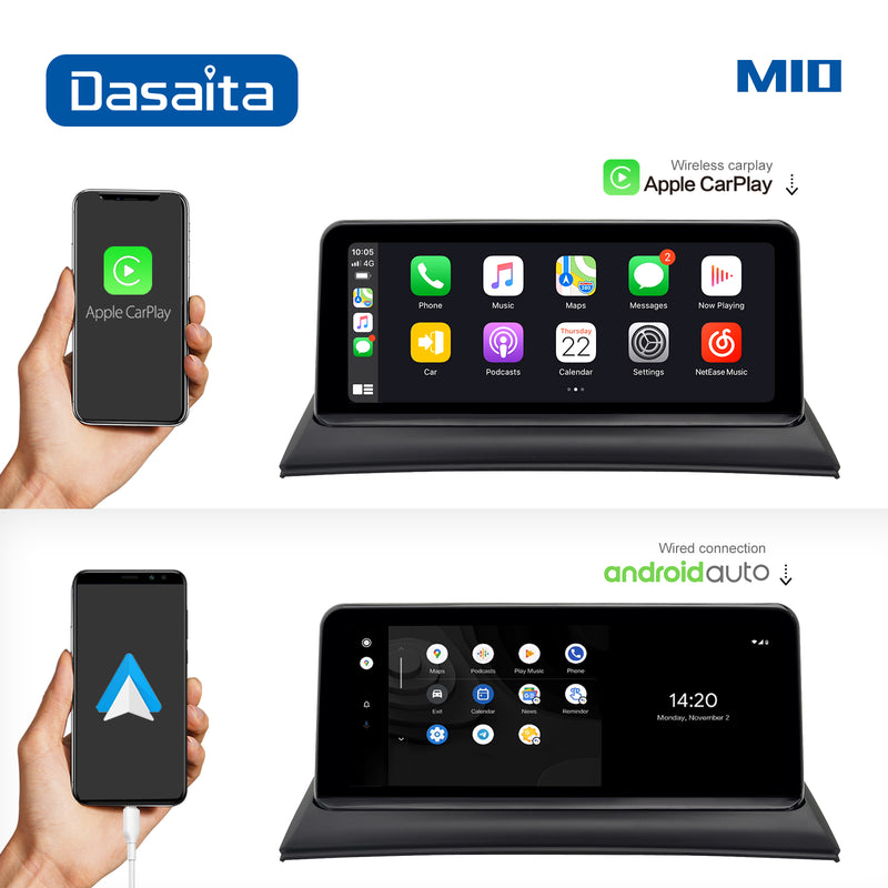Dasaita 10.25 inch for BMW X3 E83 2004-2010 Car Radio SWC Amplifier IPS 2.5D Touch Screen WIFI GPS Navigation Apple Carplay DVD Player