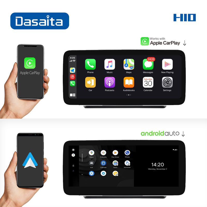 Dasaita 12.3 inch for Mercedes Benz GLC X253 NTG5.0 2016 2017 2018 2019 Car Stereo Android10 2.5D IPS Touch Screen GPS Navigation Radio