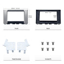 2Din Dash Kit for Toyota Tundra 2014 2015 2016 2016 2017 2018 2019 2020 2021 Metal Brakects Multi Installation Kit