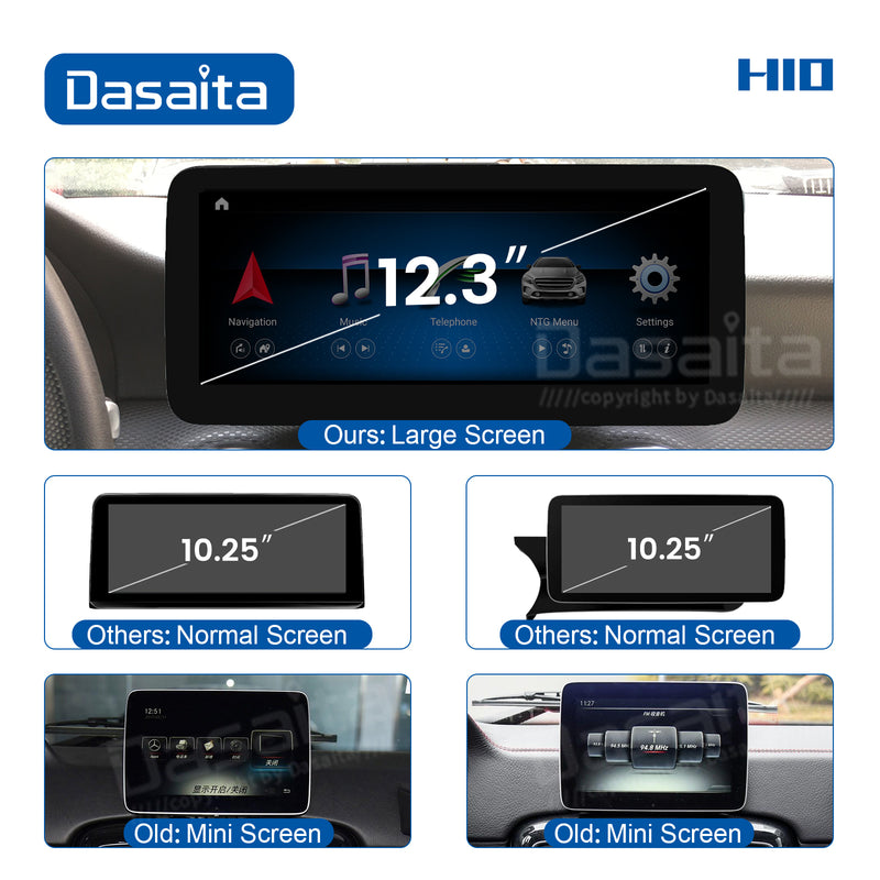 Dasaita 12.3" for Benz G class W463 NTG5.0 2017 2018 Car Radio IPS 2.5D Screen Reverse Camera Android10 Auto carplay Car Stereo
