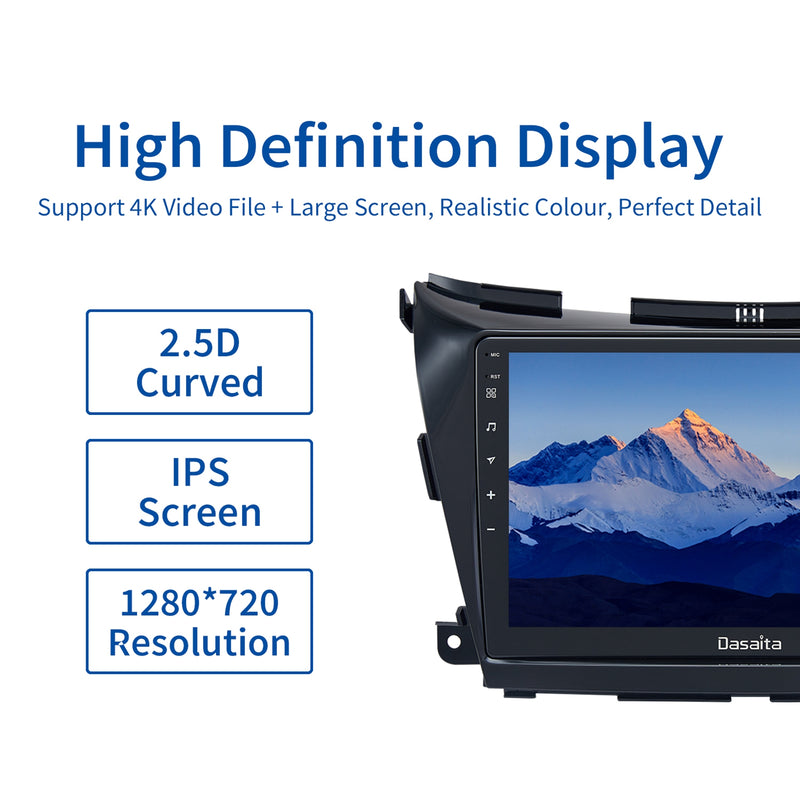 Dasaita MAX11 Nissan Murano Z52 2015 2016 2017 Car Stereo 10.2 Inch Carplay Android Auto PX6 4G+64G Android11 1280*720 DSP AHD Radio