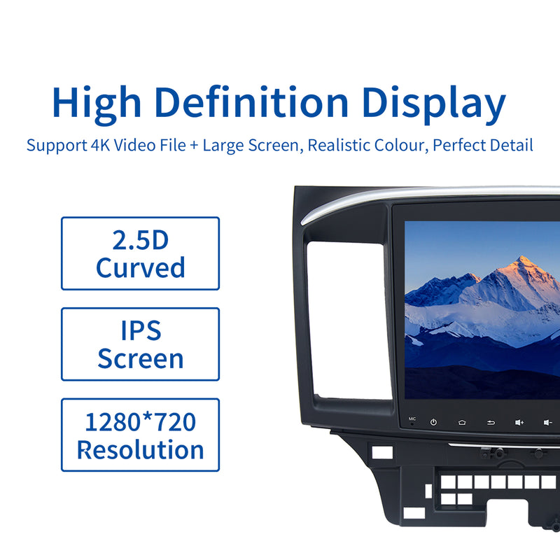 Dasaita MAX11 Mitsubishi Lancer 2008 2009 2010 2011 2012 2013 2014 2015 2016 2017 Car Stereo 10.2" Carplay Android Auto PX6 4+64G 1280*720 DSP Radio