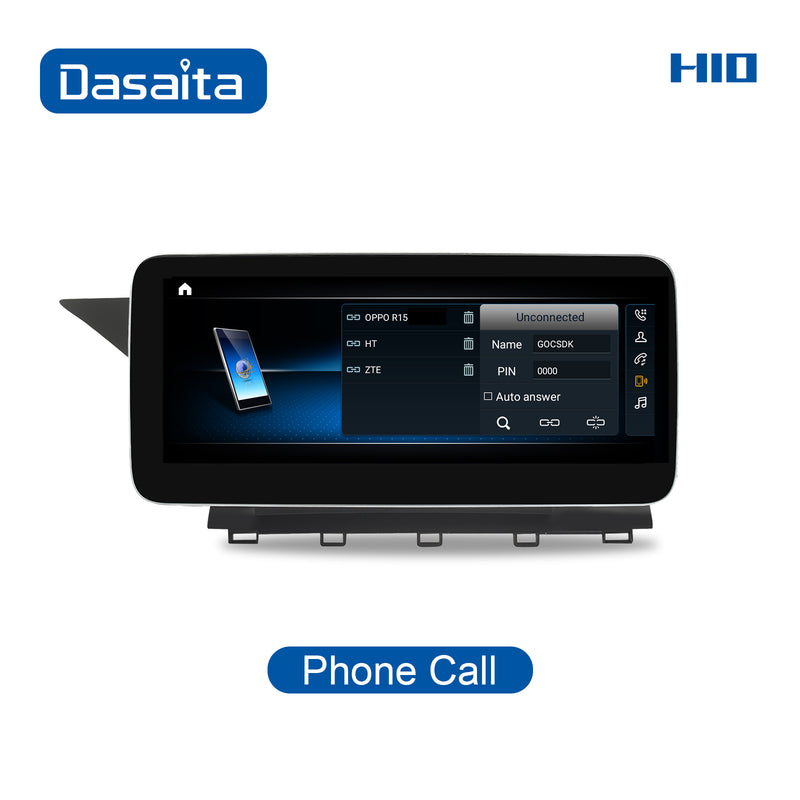 Dasaita 12.3" for Benz GLK X204 NTG4.5 2013 2014 2015 Radio Car 1920*720 IPS 2.5D Screen GPS Navigation Android10 Car Dvd Player