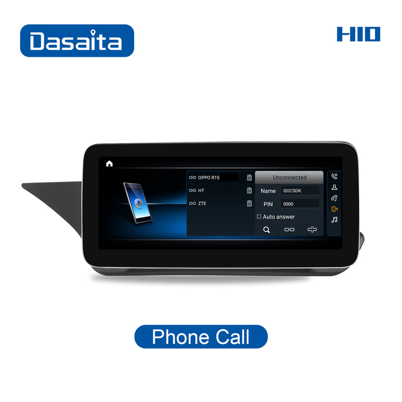 Dasaita 12.3" for Benz E Class W212 NTG5.0 2015 2016 Car DVD Player Amplifier SWC Android10 WIFI GPS&Navigation Car Stereo Auto