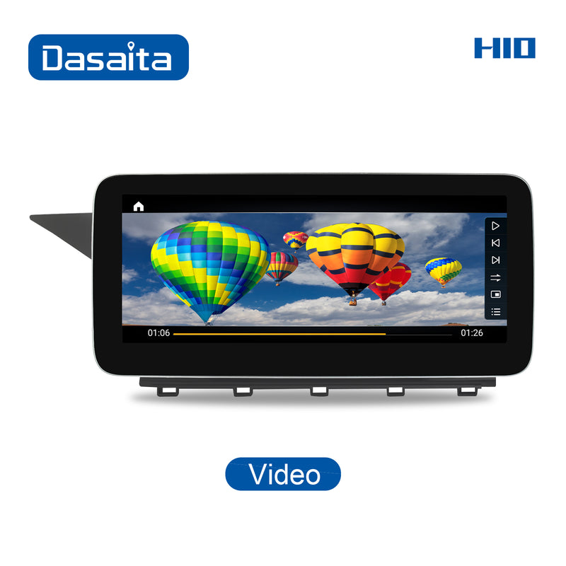 Dasaita 12.3" for Mercedes Benz GLK X204 NTG4.0 2008 2009 2010 2011 2012 Car Video Android 10 4G+64G WIFI GPS IPS 2.5D Touch Screen Carplay Radio