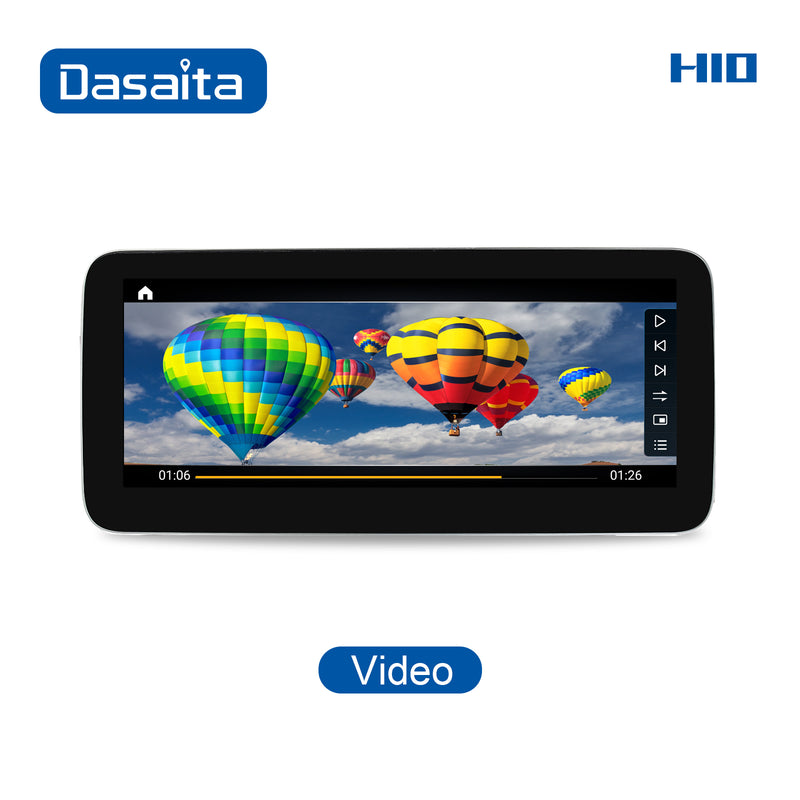 Dasaita 12.3 inch for Mercedes Benz A class W176 NTG4.5 2013 2014 2015 Car Stereo Android 10 1920*720 IPS 2.5D Screen 4G/64G DVD Player
