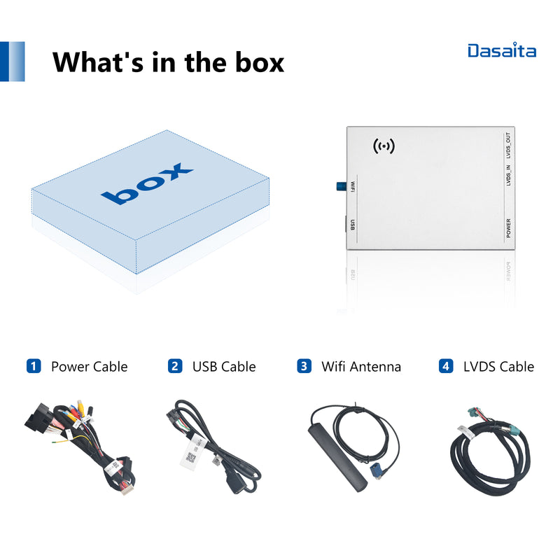 Dasaita BMW CarPlay & Android Auto Integration Kit Retrofit Interface ( Wired & Wireless )