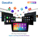 Dasaita Vivid11 VW Golf 7 2012 2013 2014 2015 2016 2017 2018 2019 LHD Car Stereo 10.2" Carplay Android Auto PX6 4G+64G Android11 1280*720 DSP Radio