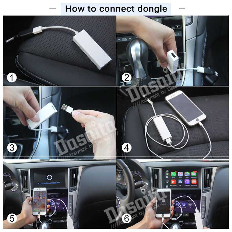 Dasaita Wired Carplay USB Dongle Adapter For Android Car Stereo Smart Link